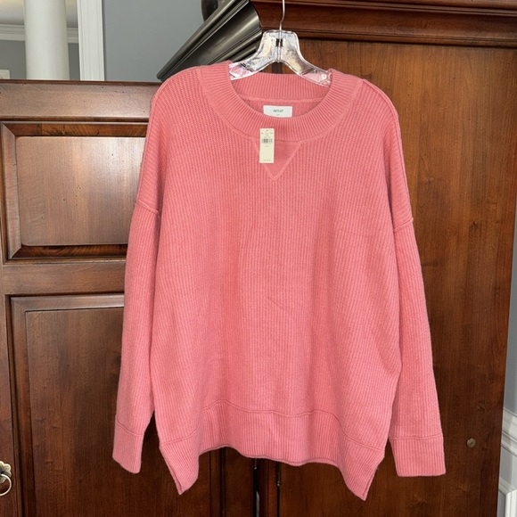 NWT Cozy Up Oversized Ribbed Oversized Plush Crewneck Sweater - Picture 2 of 11